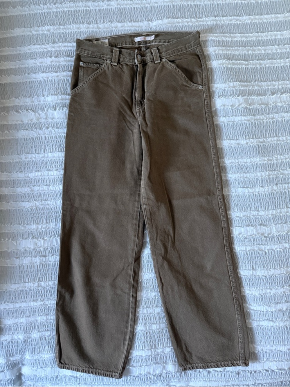 Levi’s Sz 26 Wide Leg Brown Jeans